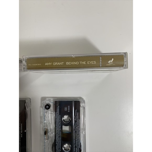 2 Amy Grant Cassettes - Lead Me On 1988 & Behind the Eyes 1997 - Picture 6 of 9
